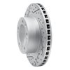 830-02023L Geoperformance Drilled/Slotted Brake Rotor, 1989-1997 Porsche, Position: Front Left - image 2