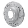 830-02066D Geoperformance Drilled/Slotted Brake Rotor, 1999-2021 Porsche, Position: Rear Right - image 2