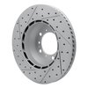 830-02066D Geoperformance Drilled/Slotted Brake Rotor, 1999-2021 Porsche, Position: Rear Right - image 4