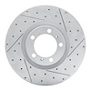 830-02085D Geoperformance Drilled/Slotted Brake Rotor, Fits Select Multiple Makes/Models, Position: Right Front