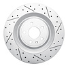 830-02102R Geoperformance Drilled/Slotted Brake Rotor, 2015-2018 Porsche, Position: Rear Right - image 1