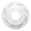 830-02130L Geoperformance Drilled/Slotted Brake Rotor, 2019-2021 Porsche, Position: Rear Left - image 1