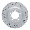 830-02140L Geoperformance Drilled/Slotted Brake Rotor, Fits Select Multiple Makes/Models, Position: Rear Left
