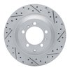 830-02140R Geoperformance Drilled/Slotted Brake Rotor, Fits Select Multiple Makes/Models, Position: Rear Right - image 1