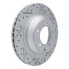 830-02140R Geoperformance Drilled/Slotted Brake Rotor, Fits Select Multiple Makes/Models, Position: Rear Right - image 2