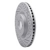 830-03003R Geoperformance Drilled/Slotted Brake Rotor, Fits Select Kia/Hyundai/Genesis, Position: Front Right - image 2