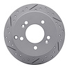 830-03014L Geoperformance Drilled/Slotted Brake Rotor, 2001-2010 Kia/Hyundai/Genesis, Position: Rear Left - image 1