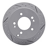 830-03014R Geoperformance Drilled/Slotted Brake Rotor, 2001-2010 Kia/Hyundai/Genesis, Position: Rear Right - image 1