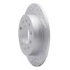 830-03017L Geoperformance Drilled/Slotted Brake Rotor, 2003-2008 Kia/Hyundai/Genesis, Position: Rear Left - image 2