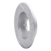 830-03017L Geoperformance Drilled/Slotted Brake Rotor, 2003-2008 Kia/Hyundai/Genesis, Position: Rear Left - image 4