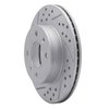 830-03018L Geoperformance Drilled/Slotted Brake Rotor, 2003-2006 Multiple Makes/Models, Position: Front Left - image 2