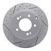 830-03021L Geoperformance Drilled/Slotted Brake Rotor, 2005-2020 Kia/Hyundai/Genesis, Position: Rear Left - image 1