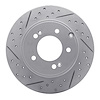 830-03021R Geoperformance Drilled/Slotted Brake Rotor, 2005-2020 Kia/Hyundai/Genesis, Position: Rear Right - image 1