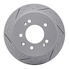 830-03024L Geoperformance Drilled/Slotted Brake Rotor, 2007-2010 Kia/Hyundai/Genesis, Position: Rear Left - image 1