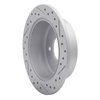830-03024L Geoperformance Drilled/Slotted Brake Rotor, 2007-2010 Kia/Hyundai/Genesis, Position: Rear Left - image 4