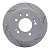 830-03024R Geoperformance Drilled/Slotted Brake Rotor, 2007-2010 Kia/Hyundai/Genesis, Position: Rear Right - image 1