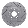 830-03028R Geoperformance Drilled/Slotted Brake Rotor, 2009-2014 Kia/Hyundai/Genesis, Position: Front Right - image 1