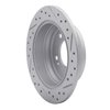 830-03029L Geoperformance Drilled/Slotted Brake Rotor, 2009-2016 Kia/Hyundai/Genesis, Position: Rear Left - image 4