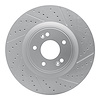 830-03032R Geoperformance Drilled/Slotted Brake Rotor, 2010-2016 Kia/Hyundai/Genesis, Position: Front Right - image 1