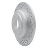 830-03033L Geoperformance Drilled/Slotted Brake Rotor, 2010-2016 Kia/Hyundai/Genesis, Position: Rear Left - image 2