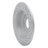 830-03033L Geoperformance Drilled/Slotted Brake Rotor, 2010-2016 Kia/Hyundai/Genesis, Position: Rear Left - image 4