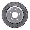 830-03035L Geoperformance Drilled/Slotted Brake Rotor, 2011-2017 Kia/Hyundai/Genesis, Position: Rear Left - image 1