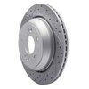 830-03035L Geoperformance Drilled/Slotted Brake Rotor, 2011-2017 Kia/Hyundai/Genesis, Position: Rear Left - image 2