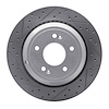 830-03035R Geoperformance Drilled/Slotted Brake Rotor, 2011-2017 Kia/Hyundai/Genesis, Position: Rear Right - image 1