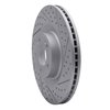 830-03036R Geoperformance Drilled/Slotted Brake Rotor, 2011-2017 Kia/Hyundai/Genesis, Position: Front Right - image 2