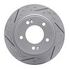 830-03037L Geoperformance Drilled/Slotted Brake Rotor, Fits Select Kia/Hyundai/Genesis, Position: Rear Left - image 1