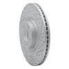 830-03040R Geoperformance Drilled/Slotted Brake Rotor, 2012-2017 Kia/Hyundai/Genesis, Position: Front Right - image 2