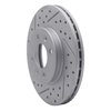 830-03042L Geoperformance Drilled/Slotted Brake Rotor, 2012-2017 Multiple Makes/Models, Position: Front Left - image 2