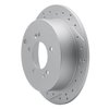 830-03044L Geoperformance Drilled/Slotted Brake Rotor, 2001-2016 Kia/Hyundai/Genesis, Position: Rear Left - image 2
