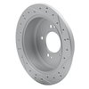 830-03044L Geoperformance Drilled/Slotted Brake Rotor, 2001-2016 Kia/Hyundai/Genesis, Position: Rear Left - image 4