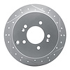 830-03044R Geoperformance Drilled/Slotted Brake Rotor, 2001-2016 Kia/Hyundai/Genesis, Position: Rear Right - image 1
