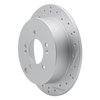830-03044R Geoperformance Drilled/Slotted Brake Rotor, 2001-2016 Kia/Hyundai/Genesis, Position: Rear Right - image 2