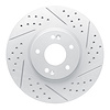 830-03047R Geoperformance Drilled/Slotted Brake Rotor, 2007-2012 Kia/Hyundai/Genesis, Position: Front Right - image 1