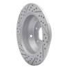 830-03050R Geoperformance Drilled/Slotted Brake Rotor, 2010-2021 Kia/Hyundai/Genesis, Position: Rear Right - image 4