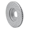 830-03051R Geoperformance Drilled/Slotted Brake Rotor, 2010-2013 Kia/Hyundai/Genesis, Position: Front Right - image 4