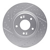 830-03054L Geoperformance Drilled/Slotted Brake Rotor, Fits Select Kia/Hyundai/Genesis, Position: Front Left - image 1