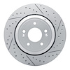 830-03056R Geoperformance Drilled/Slotted Brake Rotor, Fits Select Kia/Hyundai/Genesis, Position: Rear Right - image 1