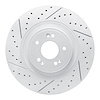 830-03057L Geoperformance Drilled/Slotted Brake Rotor, 2018-2020 Kia/Hyundai/Genesis, Position: Front Left - image 1