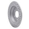 830-03059L Geoperformance Drilled/Slotted Brake Rotor, Fits Select Kia/Hyundai/Genesis, Position: Rear Left - image 4