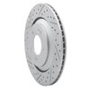 830-03062L Geoperformance Drilled/Slotted Brake Rotor, Fits Select Kia/Hyundai/Genesis, Position: Rear Left - image 2