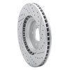 830-03064L Geoperformance Drilled/Slotted Brake Rotor, Fits Select Kia/Hyundai/Genesis, Position: Front Left - image 4