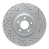 830-03070R Geoperformance Drilled/Slotted Brake Rotor, Fits Select Kia/Hyundai/Genesis, Position: Front Right - image 1