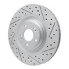 830-03070R Geoperformance Drilled/Slotted Brake Rotor, Fits Select Kia/Hyundai/Genesis, Position: Front Right - image 2