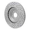 830-03070R Geoperformance Drilled/Slotted Brake Rotor, Fits Select Kia/Hyundai/Genesis, Position: Front Right - image 4