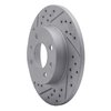 830-07001L Geoperformance Drilled/Slotted Brake Rotor, 2009-2019 Mopar, Position: Rear Left - image 2