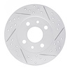 830-07001R Geoperformance Drilled/Slotted Brake Rotor, 2009-2019 Mopar, Position: Rear Right